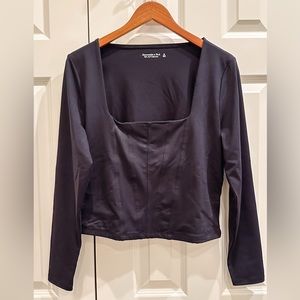 Abercrombie Faux corset top